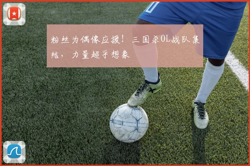 粉丝为偶像应援！三国杀OL战队集结，力量超乎想象