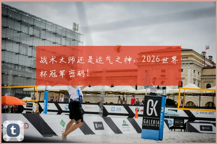 战术大师还是运气之神，2026世界杯冠军密码！