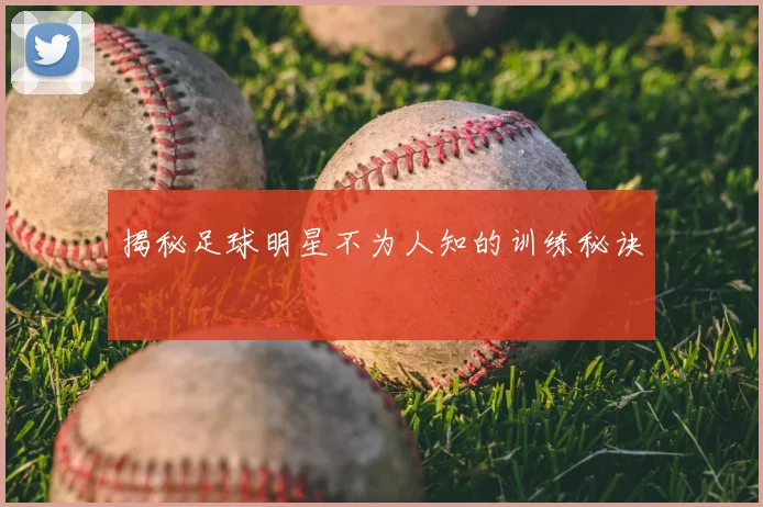 揭秘足球明星不为人知的训练秘诀